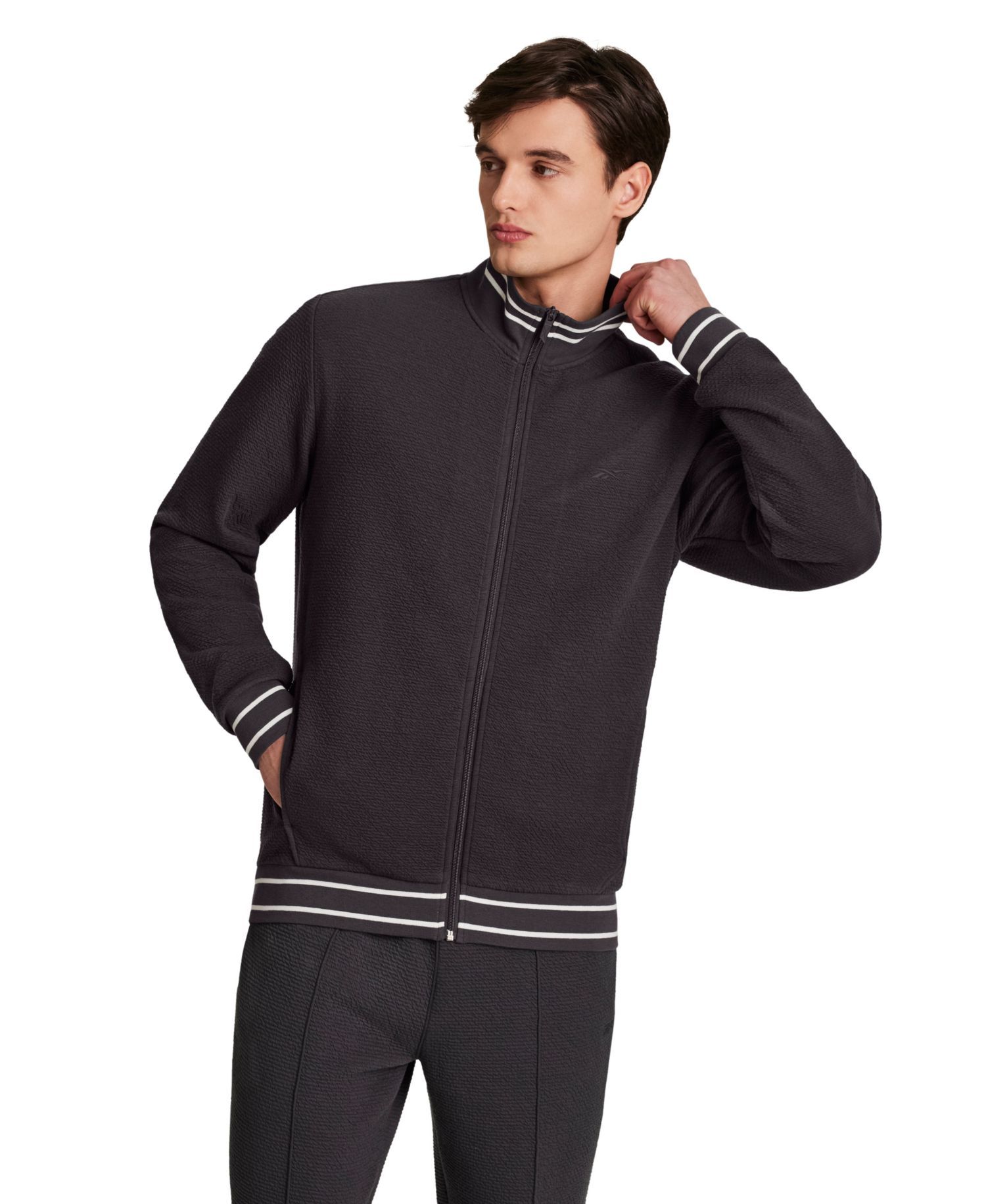Men's Full-Zip Mock Neck Jacket