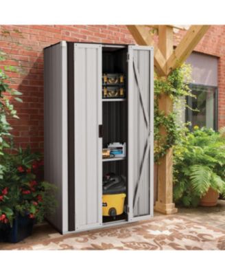 Outdoor Storage Cabinet Waterproof with Shelves