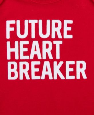 Baby Boys' Future Heart Breaker Bodysuit, 4-Piece Set