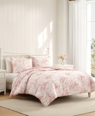 Toile Delight 3-Pc. Comforter Set, Full/Queen