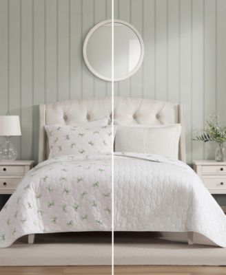 Bouncy Bows Reversible 2-Pc. Quilt Set, Twin