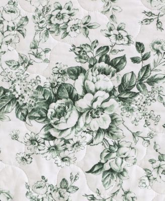 Toile Delight Reversible 3-Pc. Quilt Set, Full/Queen