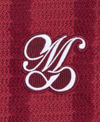 Men's Crochet-Stripe Relaxed T-Shirt