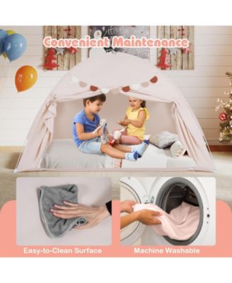 Indoor Bed Canopy Tent for Kids with 2 Windows