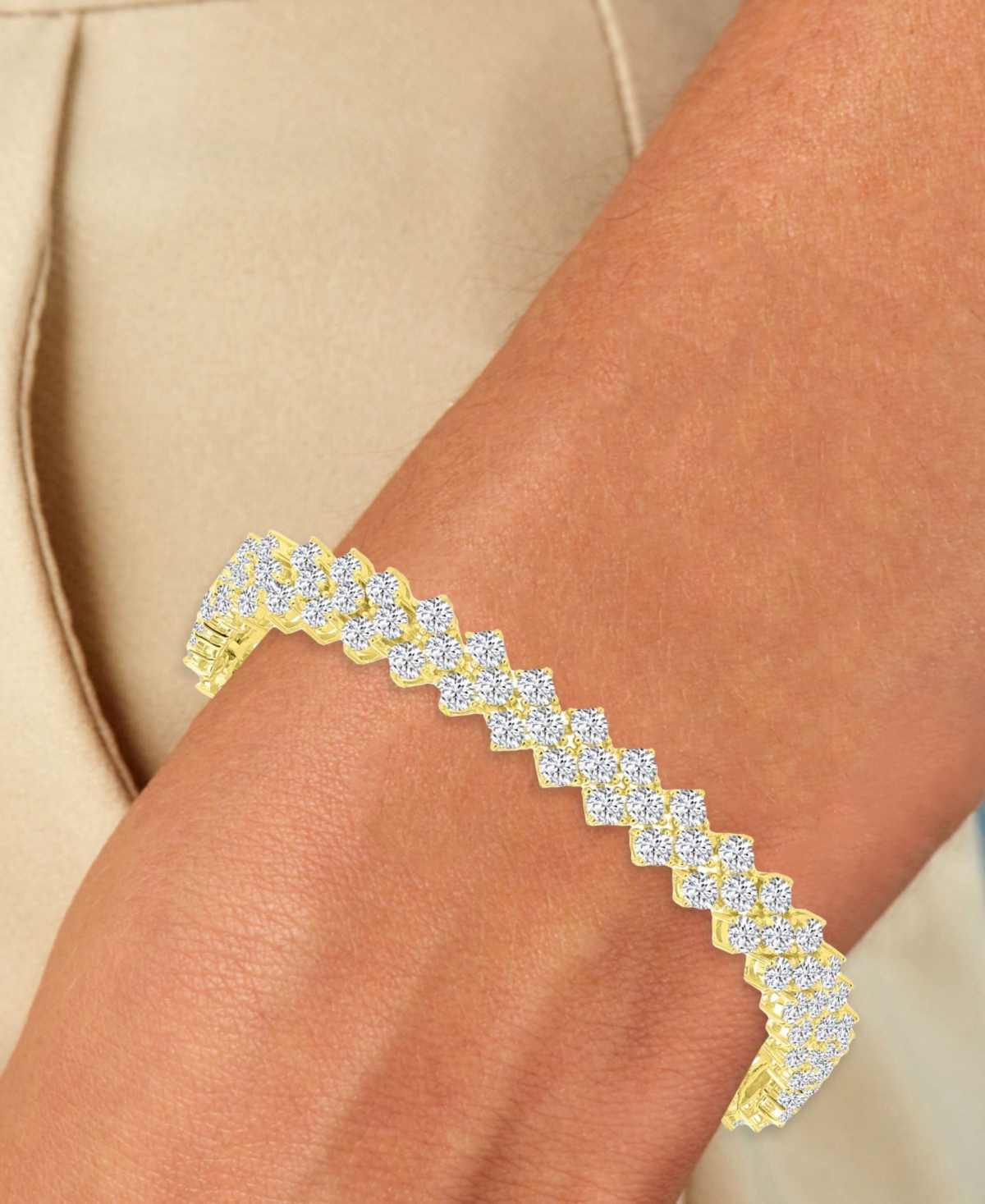 Macy's Cubic Zirconia Tennis Bracelet