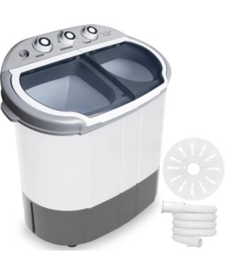 PUCWM23 2-in-1 Compact Portable Washer & Dryer - Mini Washing Machine and Spin Dryer