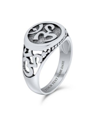 Inspirational Om Signet Ring