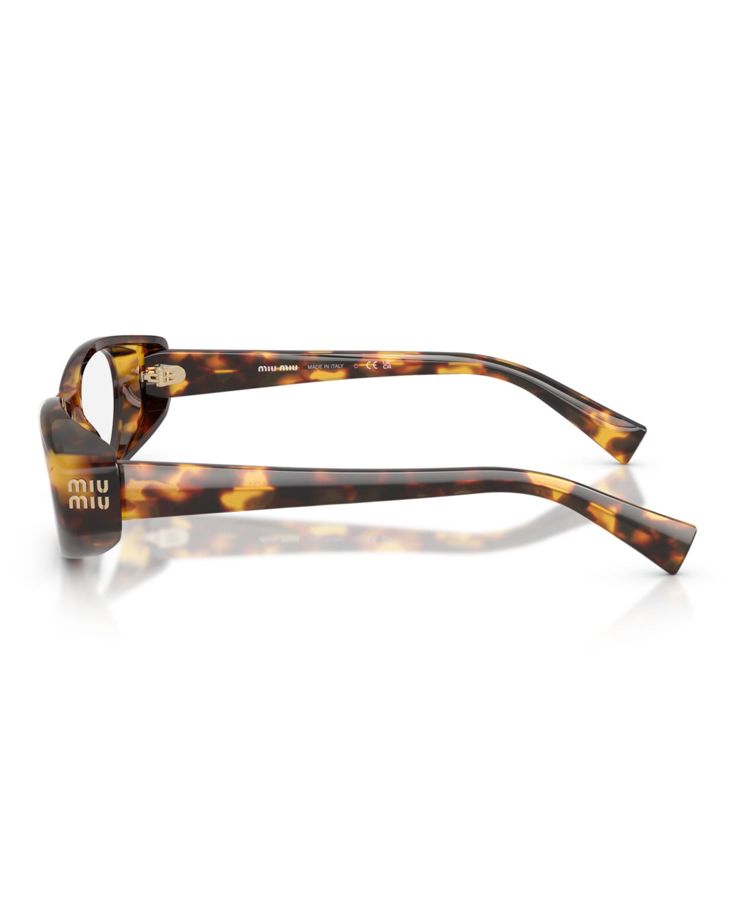 Woman Oval Plastic MU 03ZV Eyeglasses