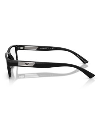 Men's Rectangle Eyeglasses, EA3278