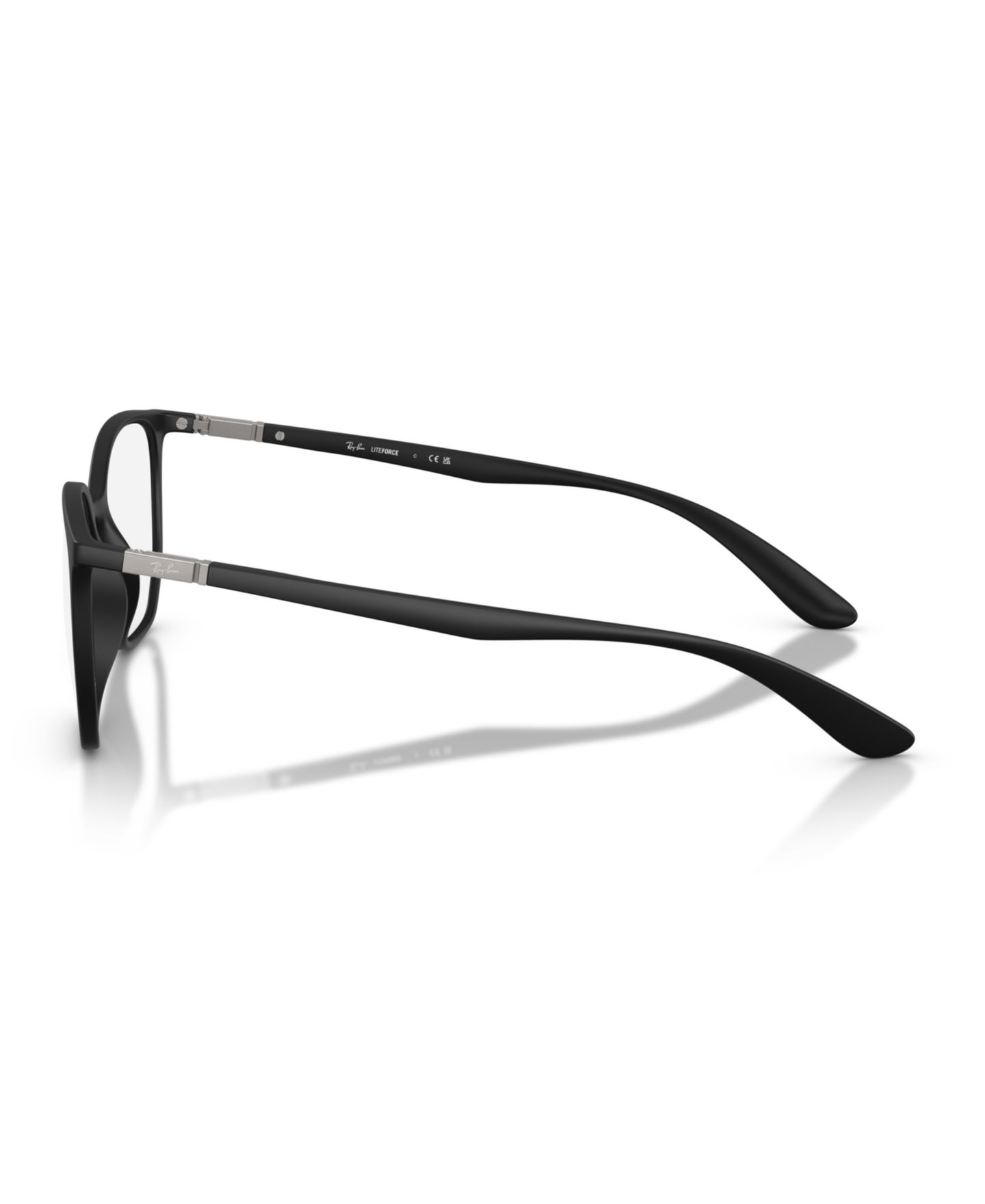 Очки Ray-Ban Unisex Irregular Innovative Material RB7397 Elliot Optics Liteforce Eyeglasses, цвет: Песочный чёрный — фото 4