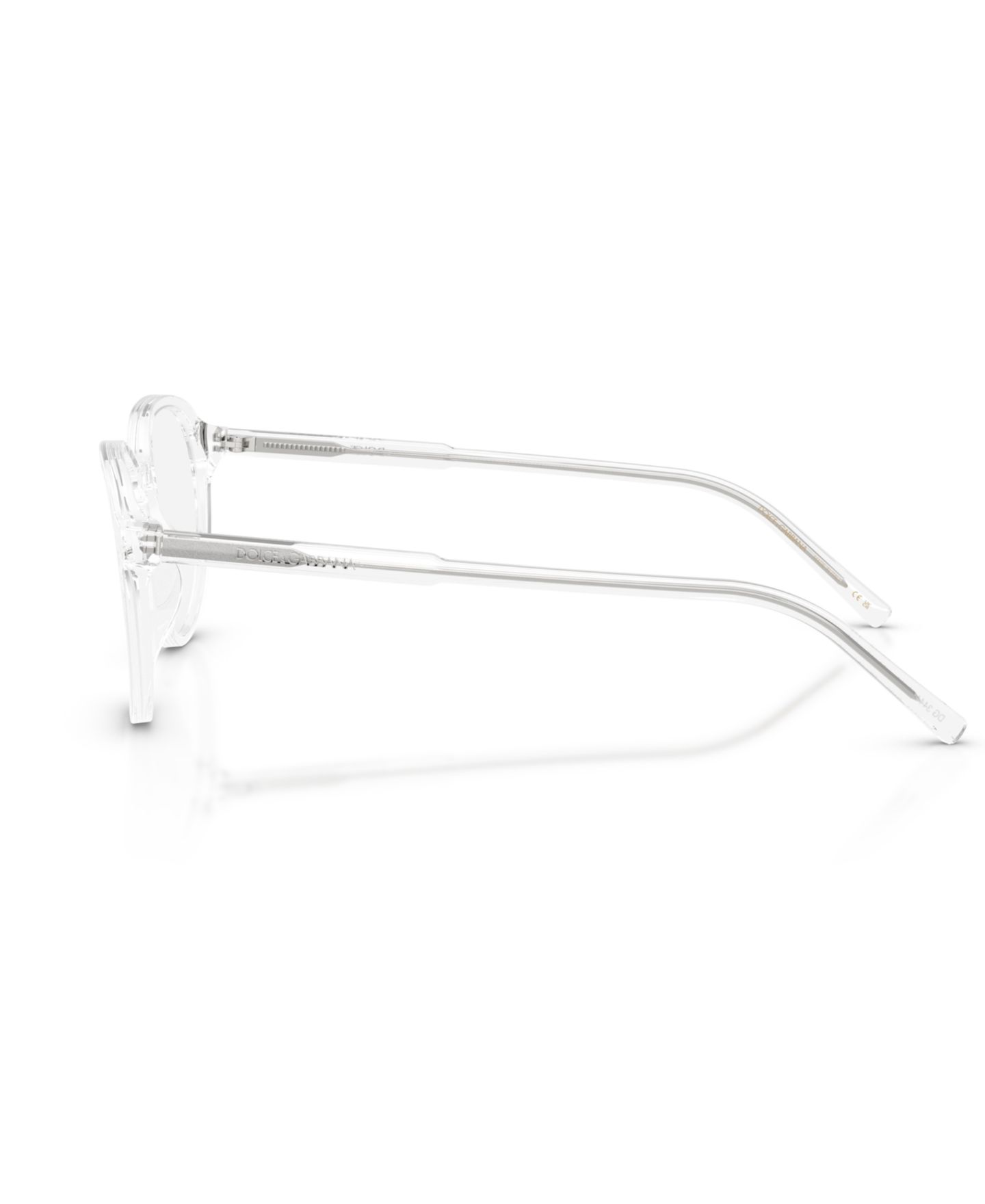 Мужские очки Dolce&Gabbana Man Panthos Plastic DG3444 Eyeglasses, цвет: Прозрачный — фото 4