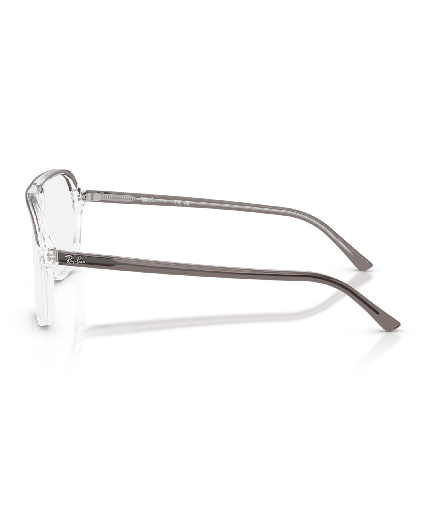 Unisex Square Plastic RB5698 Bill Optics Eyeglasses