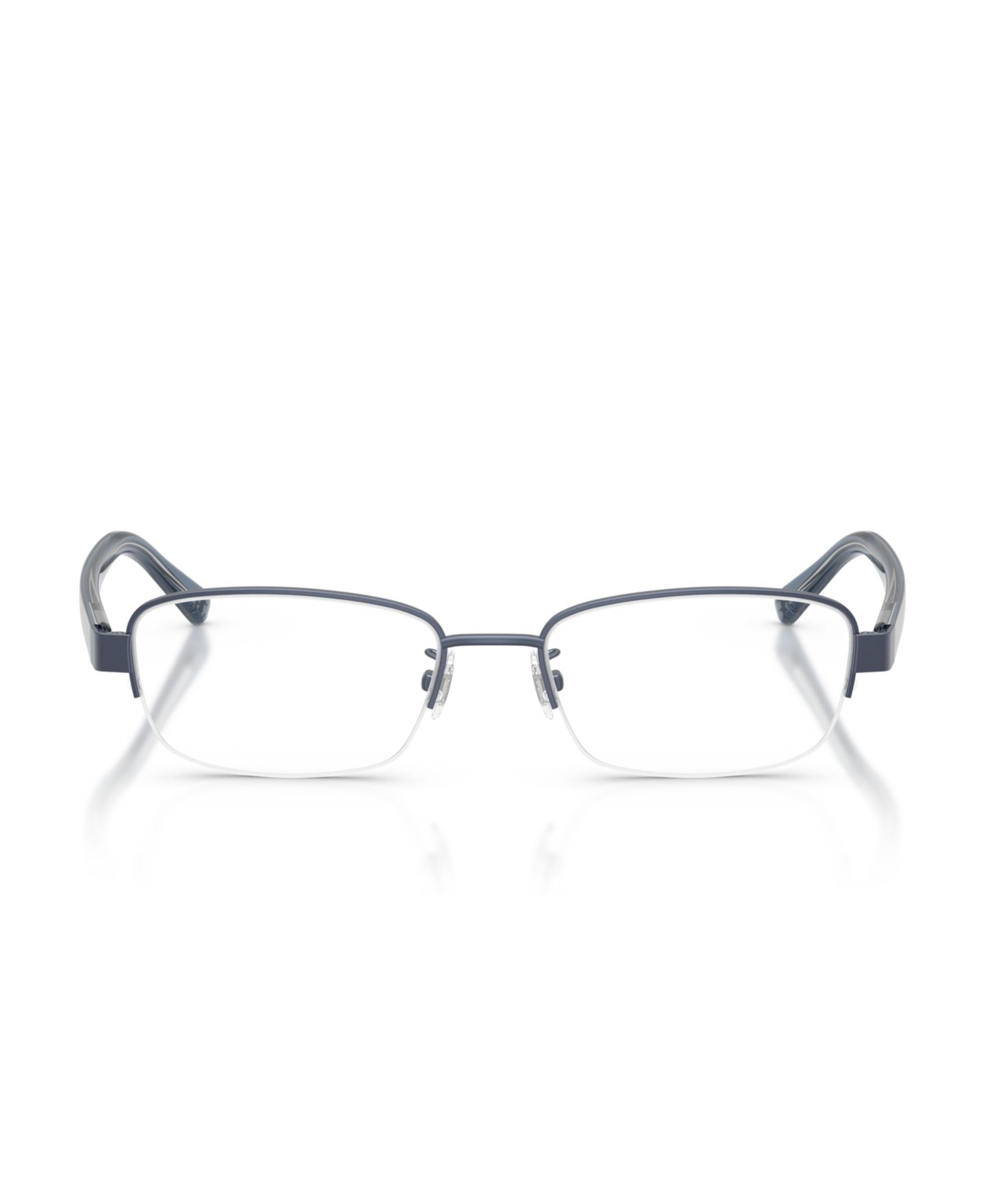 Мужские очки Brooks Brothers Man Oval Titanium BB1130TD Eyeglasses, цвет: Синий — фото 4