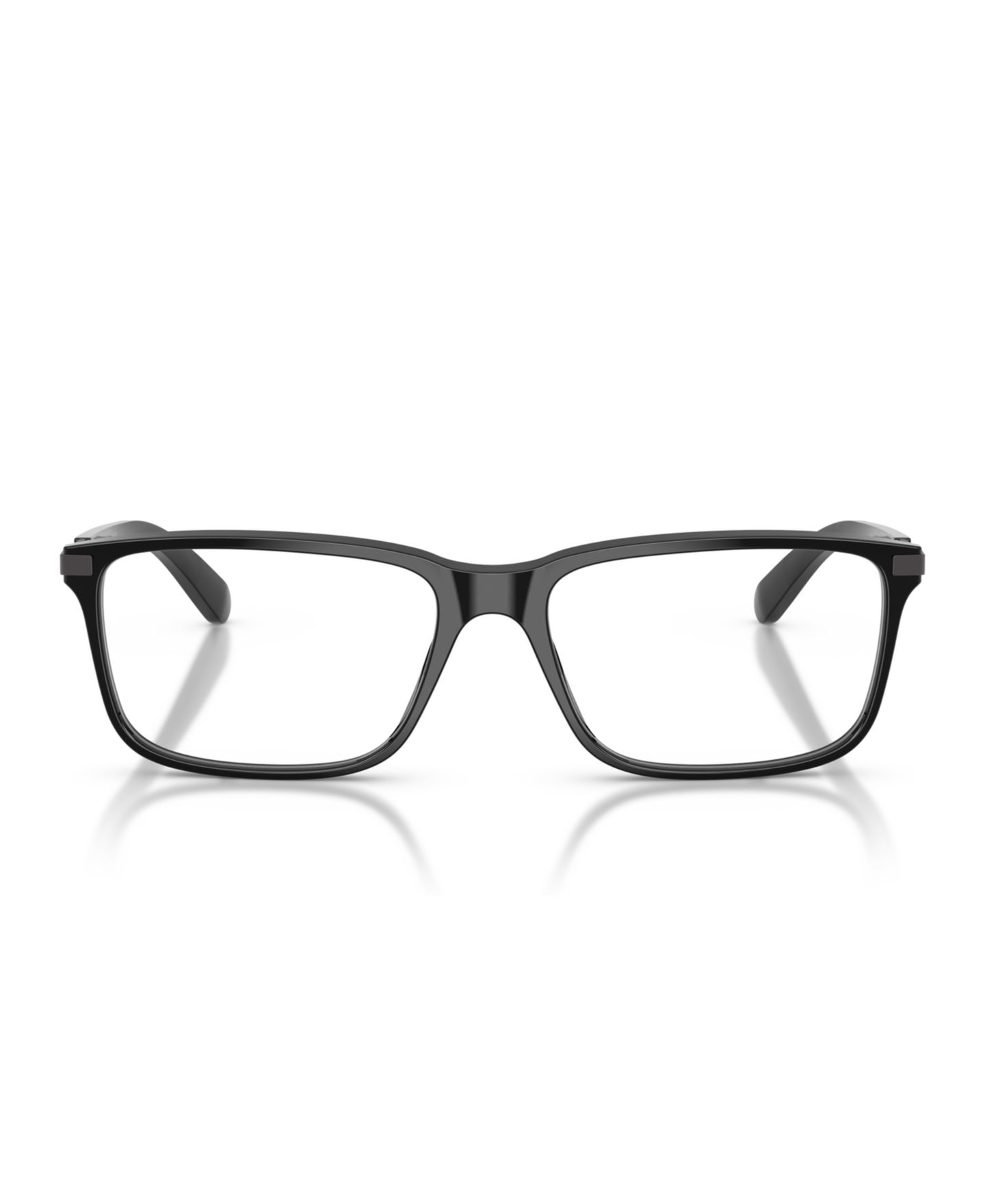 Мужские очки Brooks Brothers Man Rectangle Plastic BB2081U Eyeglasses, цвет: Чёрный — фото 5