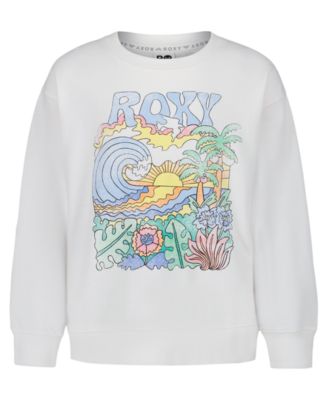 Girls' 7-16 Crewneck Oversized Sweatshirt