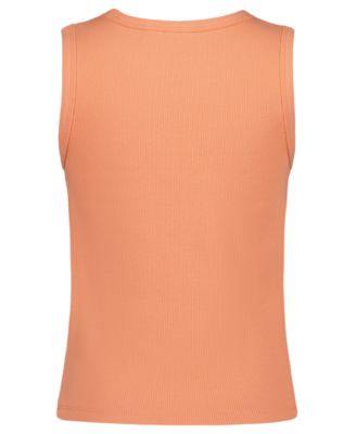 Girls' 7-16 Crewneck Sleeveless Tank Top
