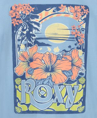 Girls' 7-16 Graphic Print Oversized T-Shirt