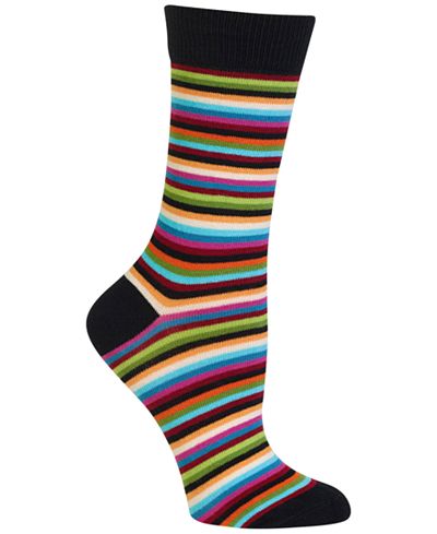 Hot Sox Women's Stripe Trouser Socks