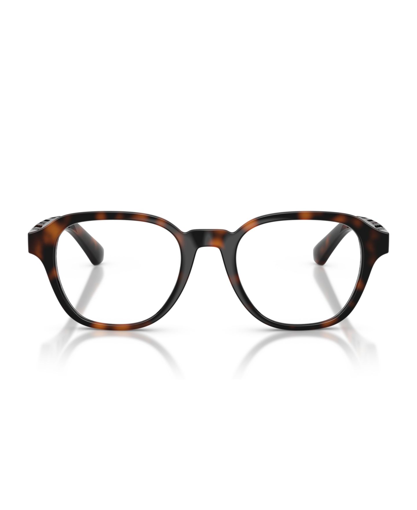 Мужские очки Burberry Man Panthos Plastic BE2444U Eyeglasses, цвет: Тёмный гавана — фото 4