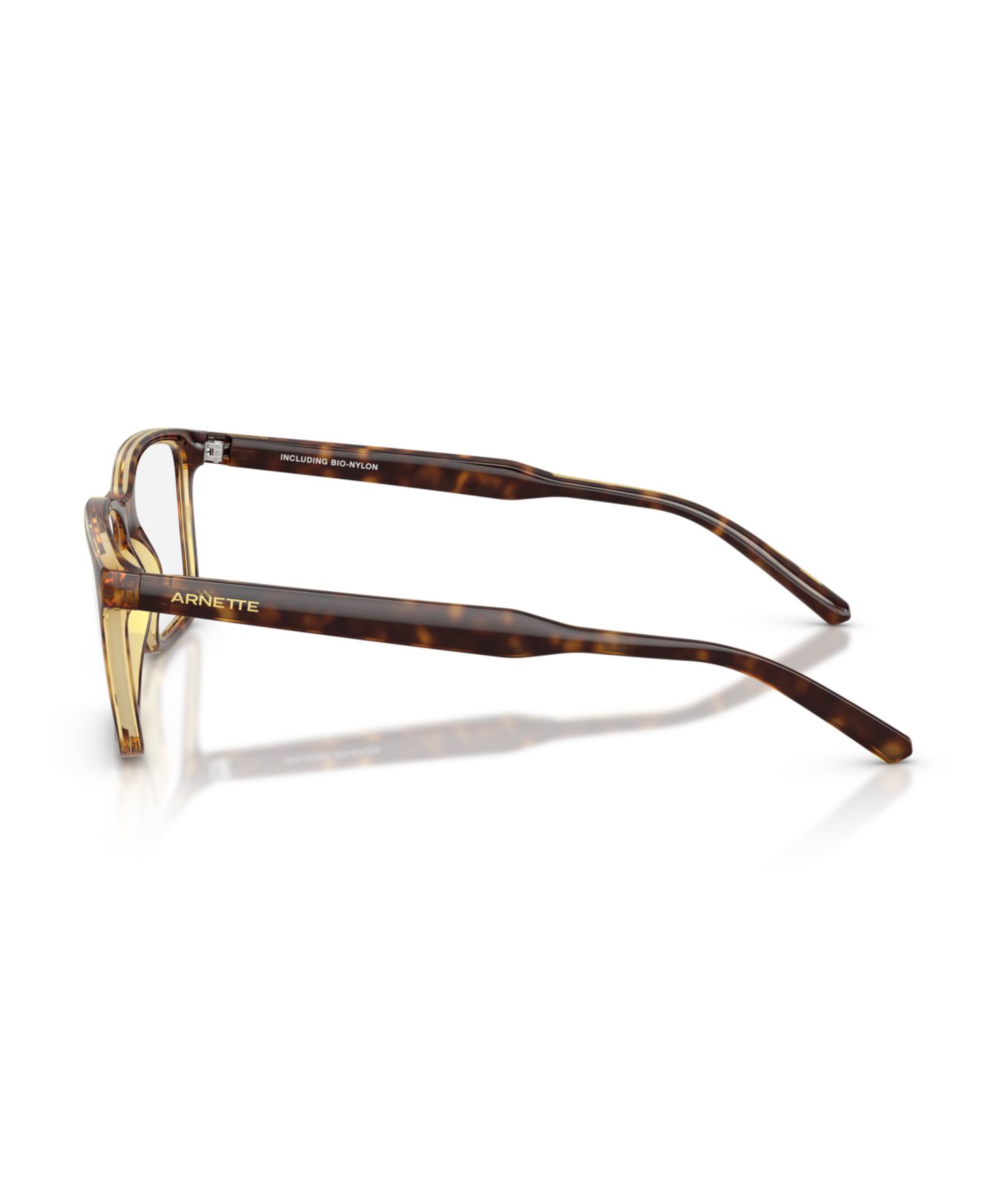 Мужские очки Arnette Man Rectangle Plastic AN7208 Näkki Eyeglasses, цвет: Тёмный гавана — фото 4