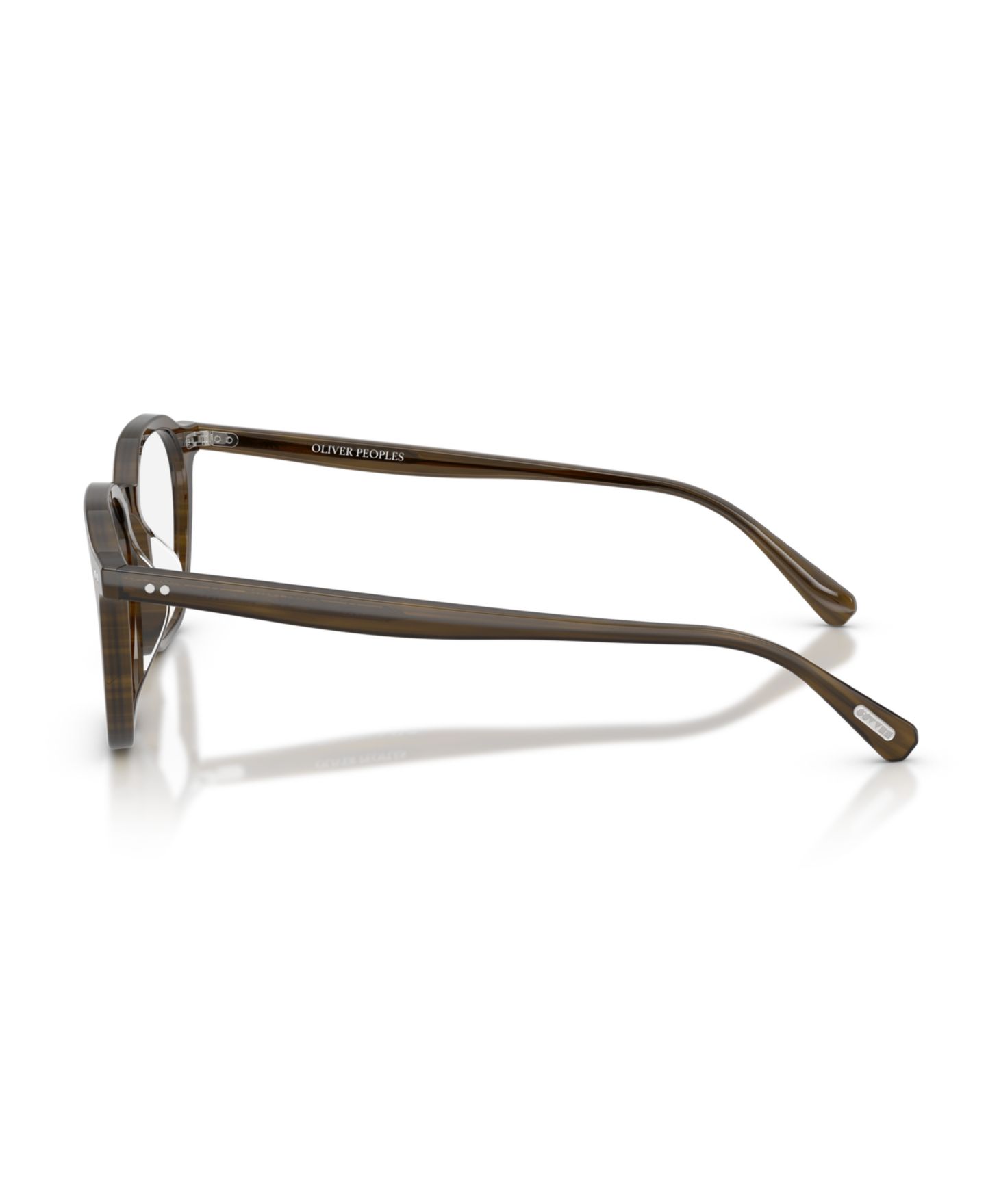 Очки Oliver Peoples Unisex Square Plastic OV5620U Arllett Eyeglasses, цвет: Olivewood — фото 4