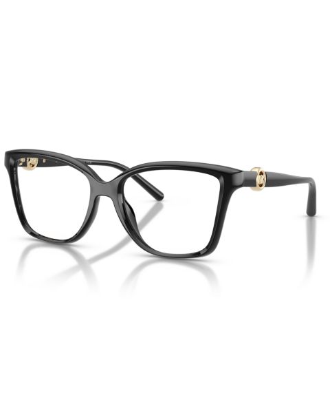 Женские очки Michael Kors Woman Square Plastic MK4180U Kobe Eyeglasses, цвет: Чёрный