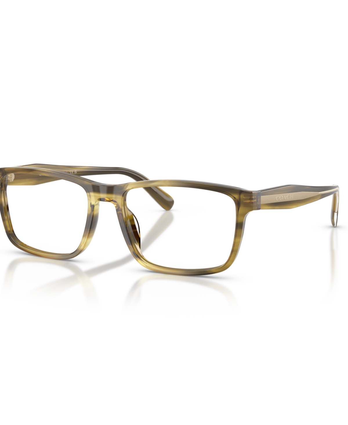 Coach Men's Rectangle Eyeglasses