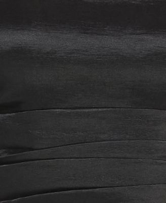 Juniors' Strapless Shirred Bodice Dress