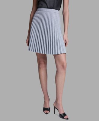 Women's Plaid Pleated Mini Skirt