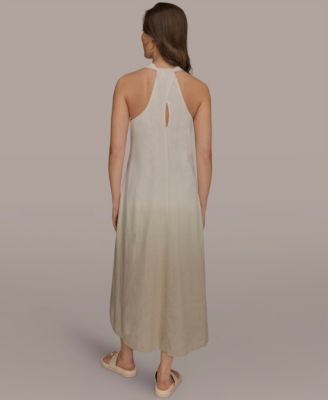 Women's V-Neck Midi Dress