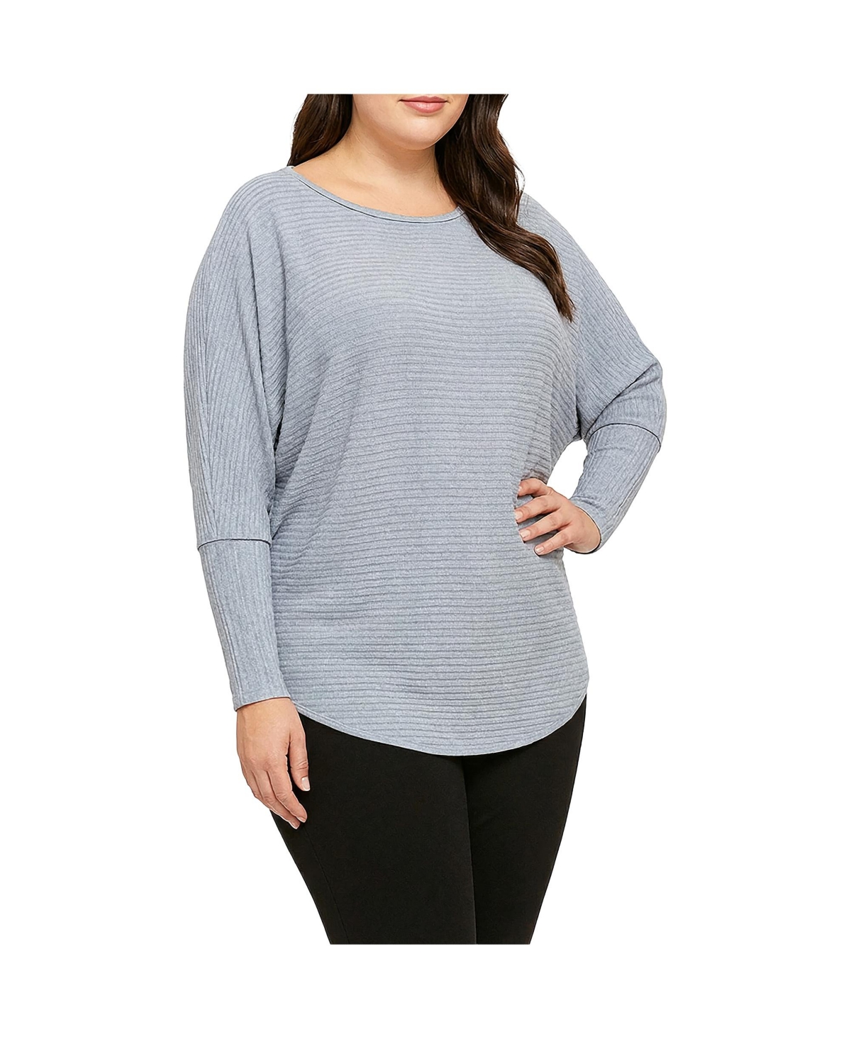 Standards & Practices Plus Dolman Sleeve Rib Top