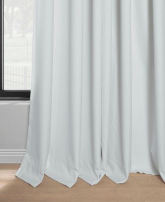 French Pleat Performance Linen Hotel Blackout Curtain