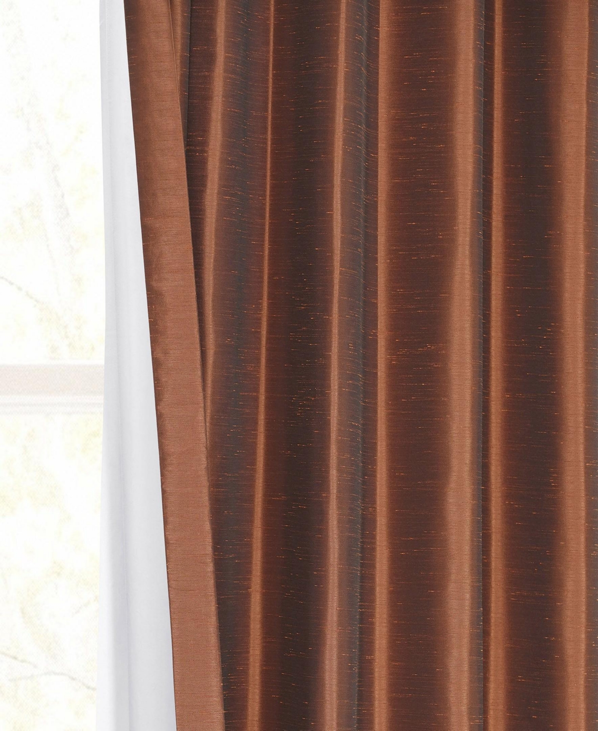 Half Price Drapes French Pleat Vintage Textured Faux Dupioni Silk Blackout Curtain