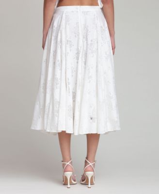 Women's Side Zippered Maxi Skirt