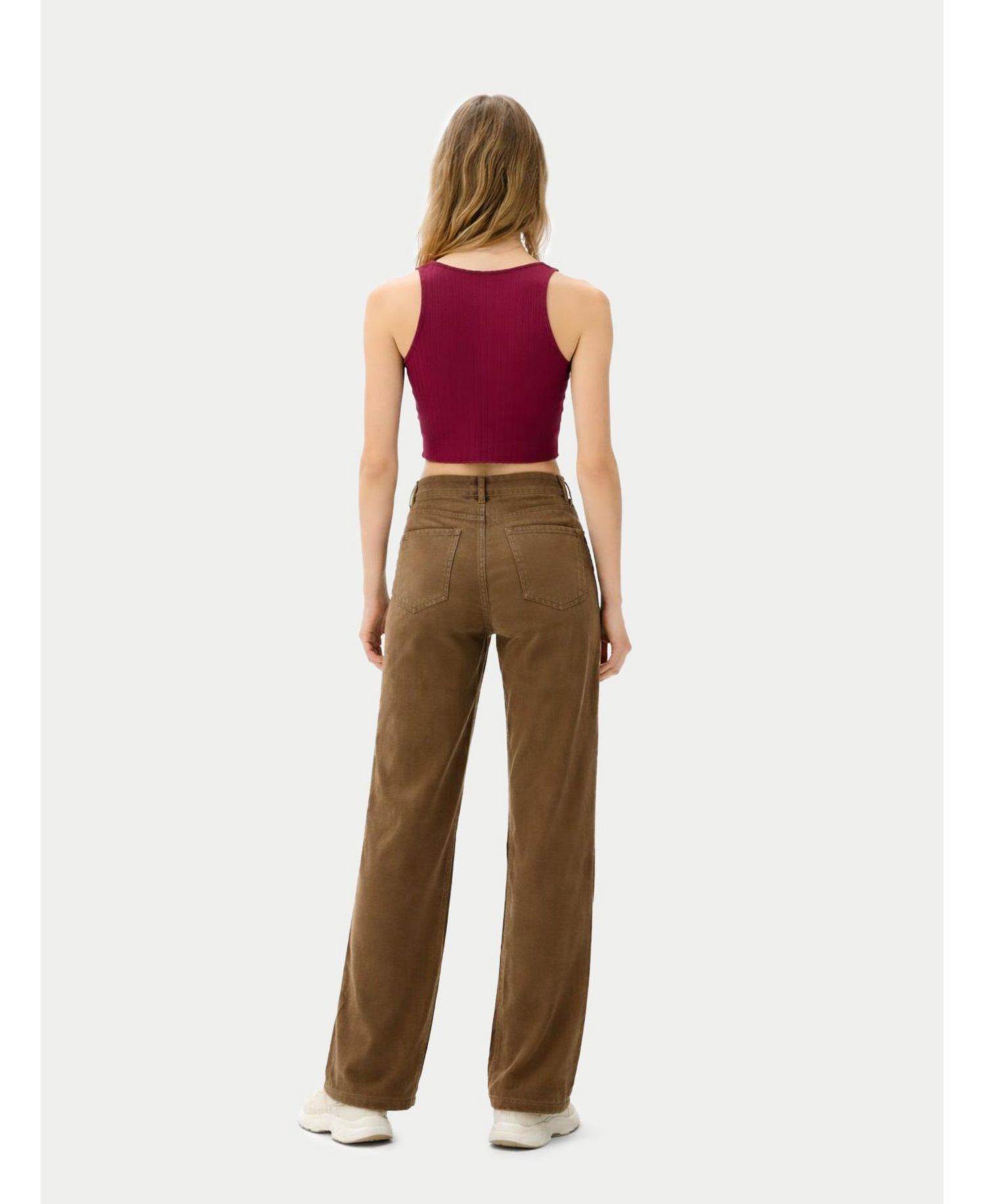 Women's Cashmere Crop Top