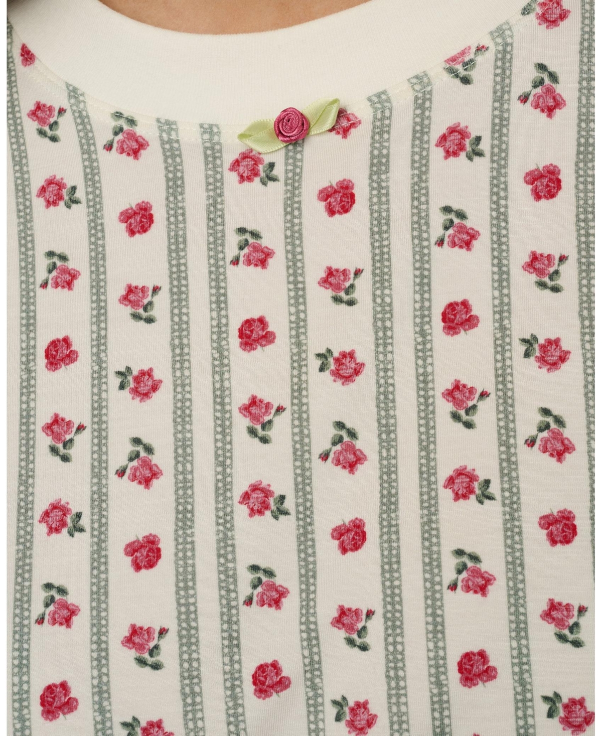 WeWoreWhat Women's Cropped Sleep Tee