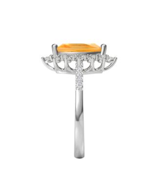 3-Pc. Amethyst (3 ct. t.w.) & Lab Grown White Sapphire (1-7/8 ct. t.w.) Ring, Earring & Necklace in Sterling Silver (also in Other Gemstones)