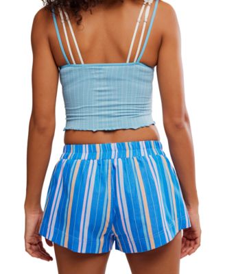 Women's Striped Mini Boxers