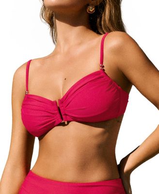 Women's Adjustable Straps Square Neck Soft Cup Top