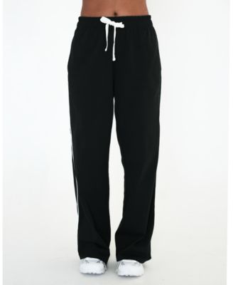 Women's Rugby Piping Relaxed Wide Leg Pant