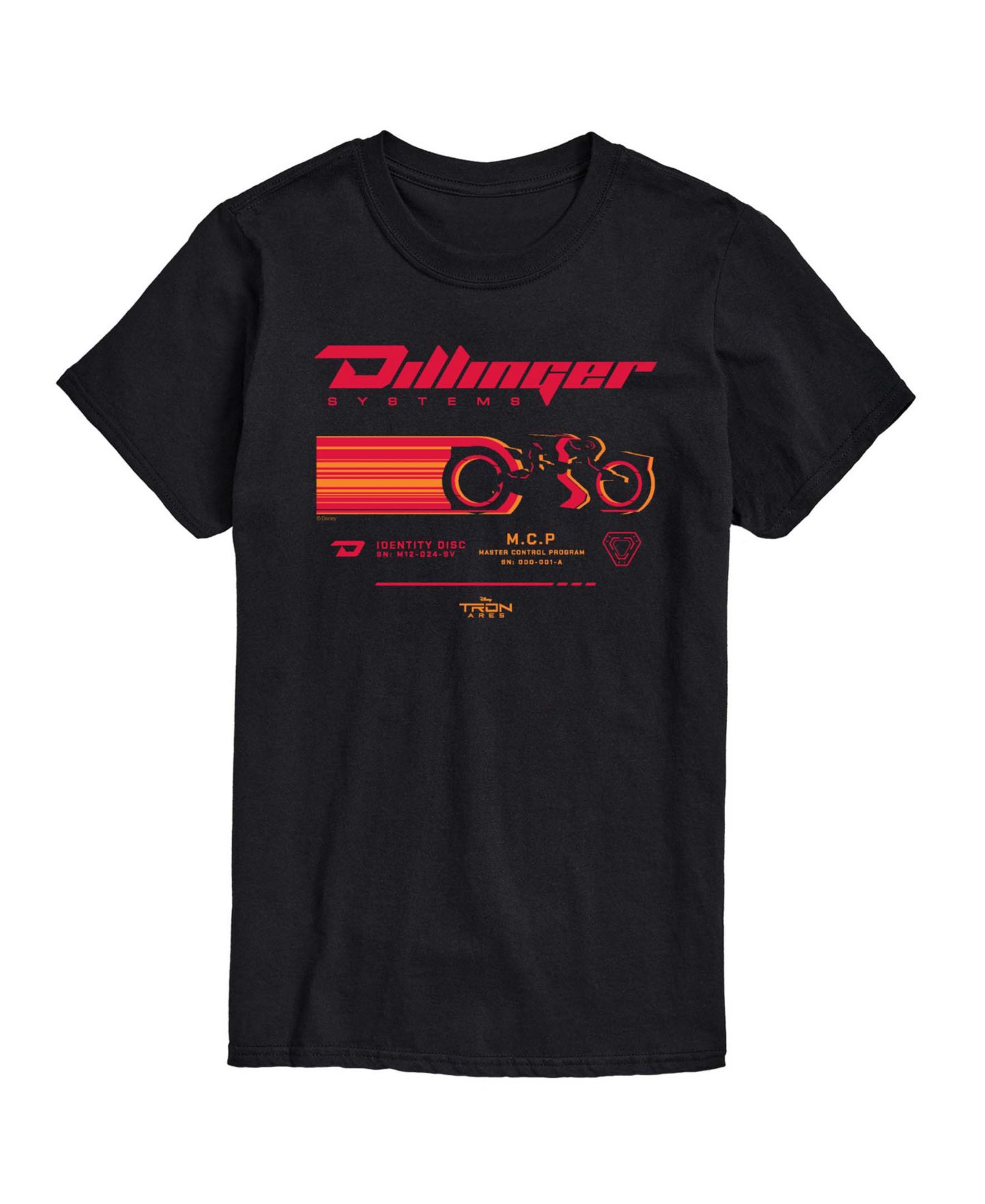 Мужская футболка AIRWAVES Ares Dillinger Motorcycle Short-Sleeve Graphic, цвет: Чёрный — фото 1