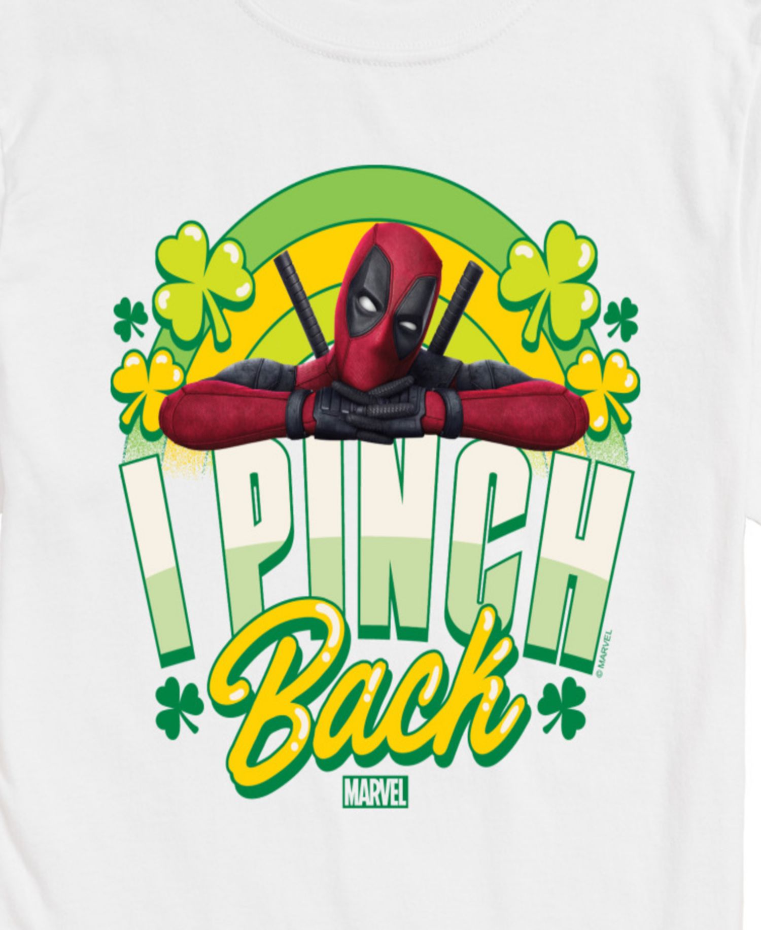Men's Deadpool I Pinch Back Short-Sleeve Graphic T-Shirt