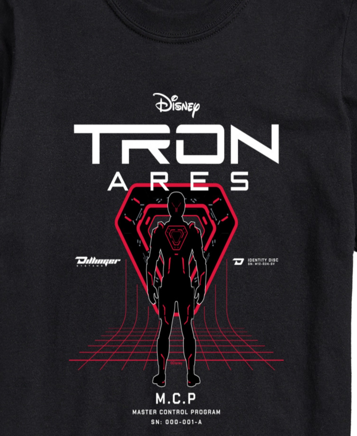 Airwaves Men's Tron: Ares Master Control Program Short-Sleeve Graphic T-Shirt