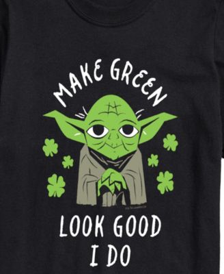 Men's Star Wars Make Green Look Good Yoda Short-Sleeve Graphic T-Shirt