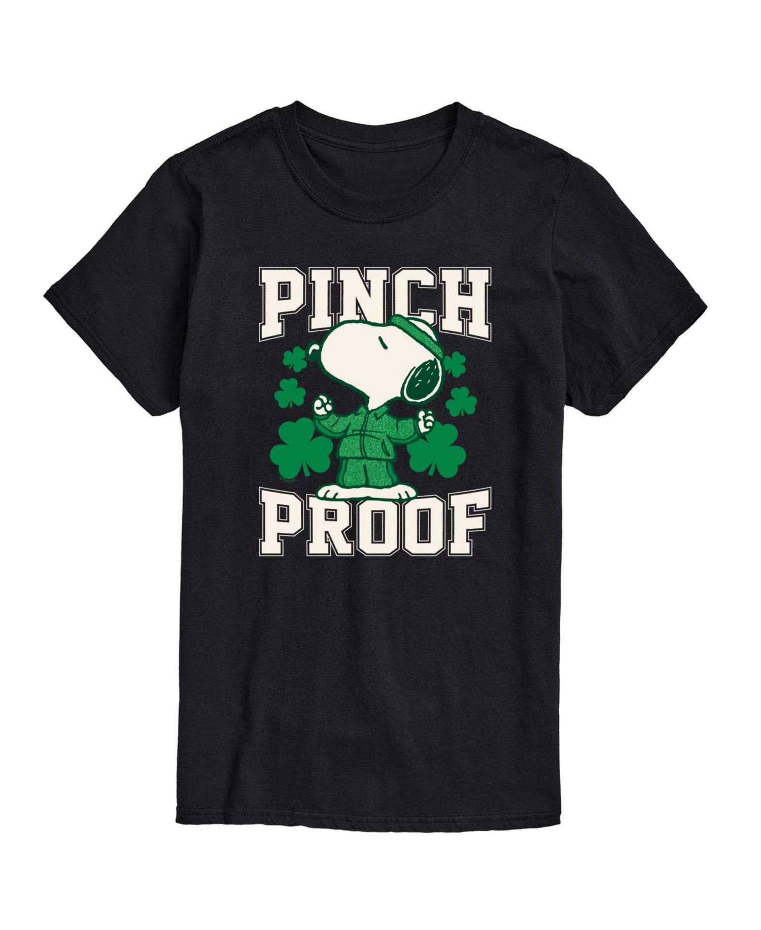 Men's Peanuts Pinch Proof Snoopy Short-Sleeve Graphic T-Shirt