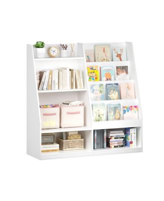 Kids Bookshelf and Toy Storage Organizer