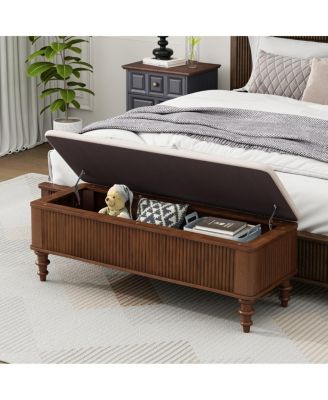 50.8" Multi-Functional Storage Ottoman Bench