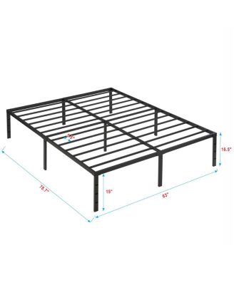 Queen Size Heavy Duty Metal Bed Frame