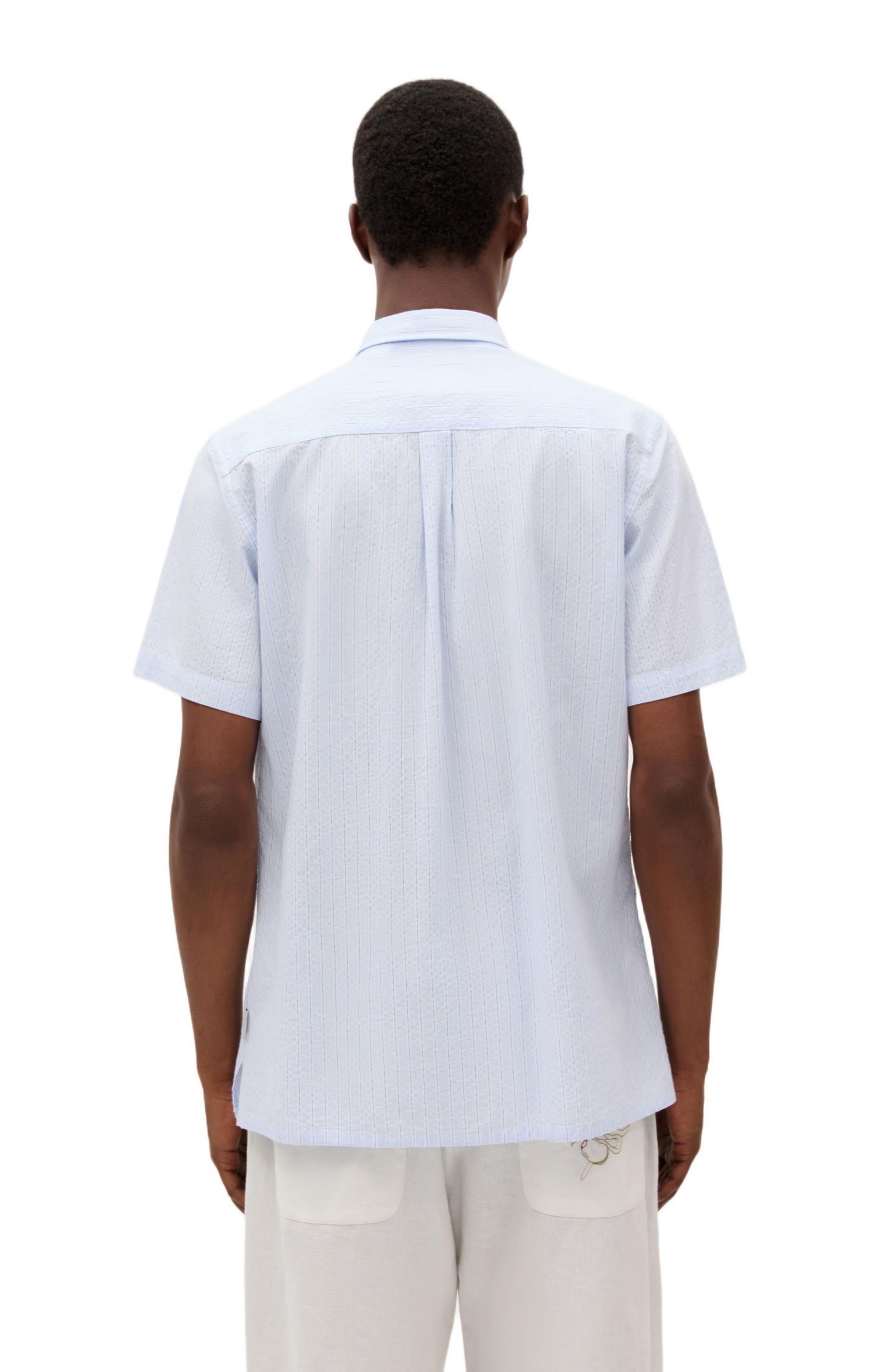 Men's Seersucker Resort Bd Shirt