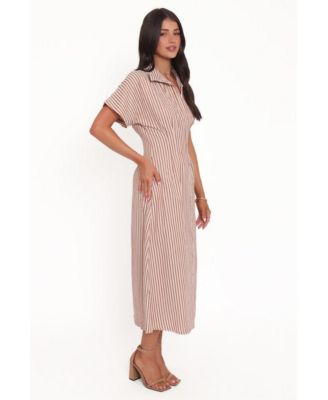 Women's Eilis Short Sleeve Button Down Maxi Dress